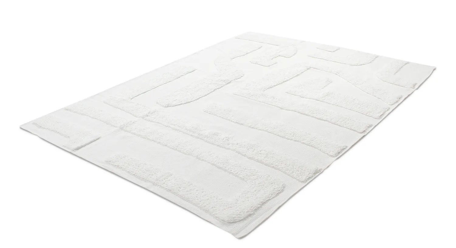 Ryijymatot - Alexa Natural Cotton Shaggy (offwhite)