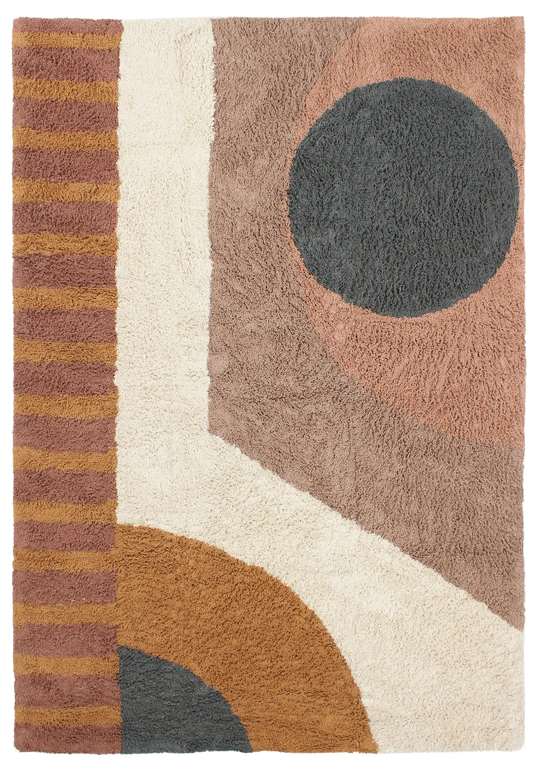 Ryijymatot - Alpe Natural Cotton Shaggy (multi)
