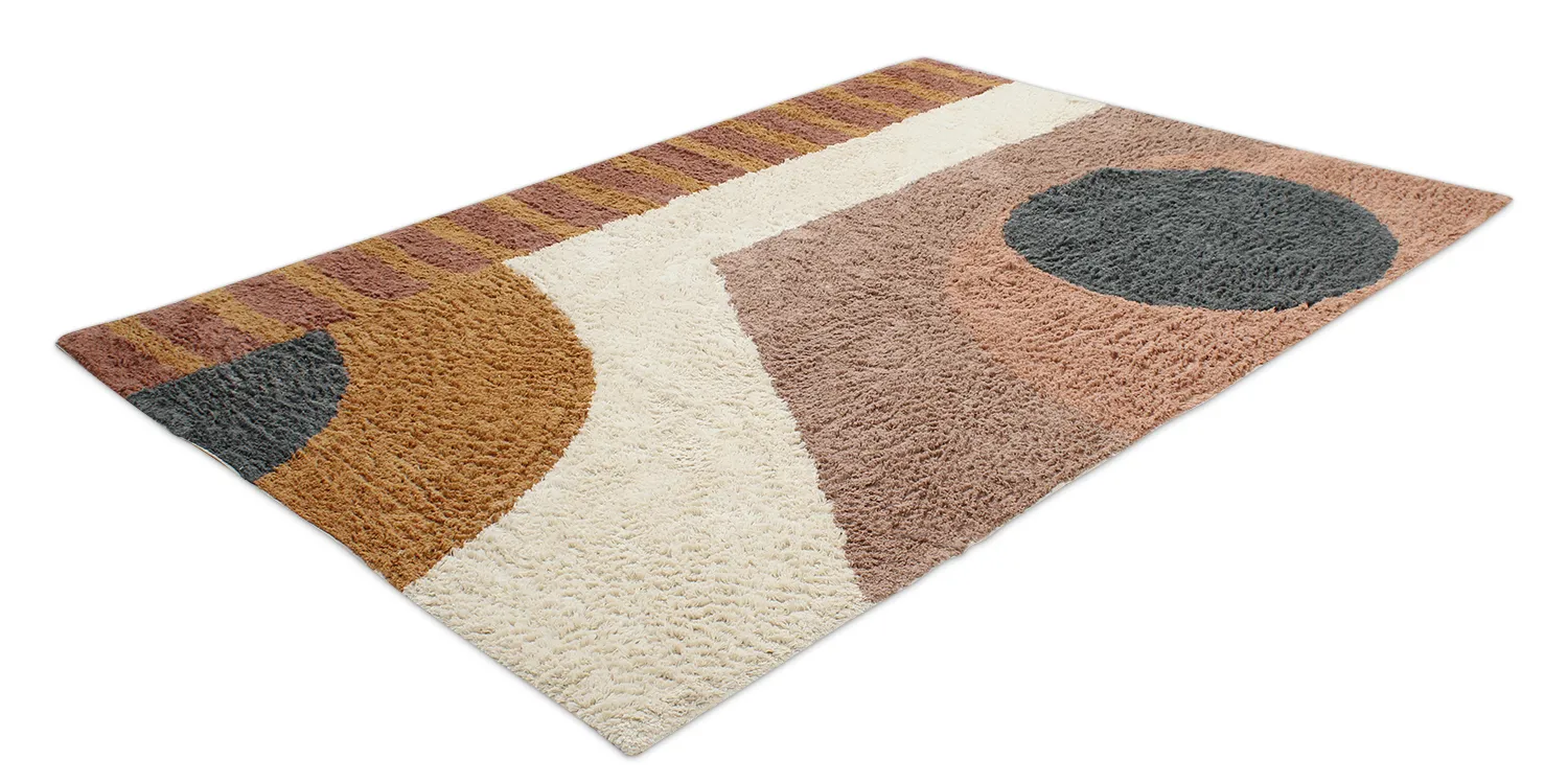 Ryijymatot - Alpe Natural Cotton Shaggy (multi)