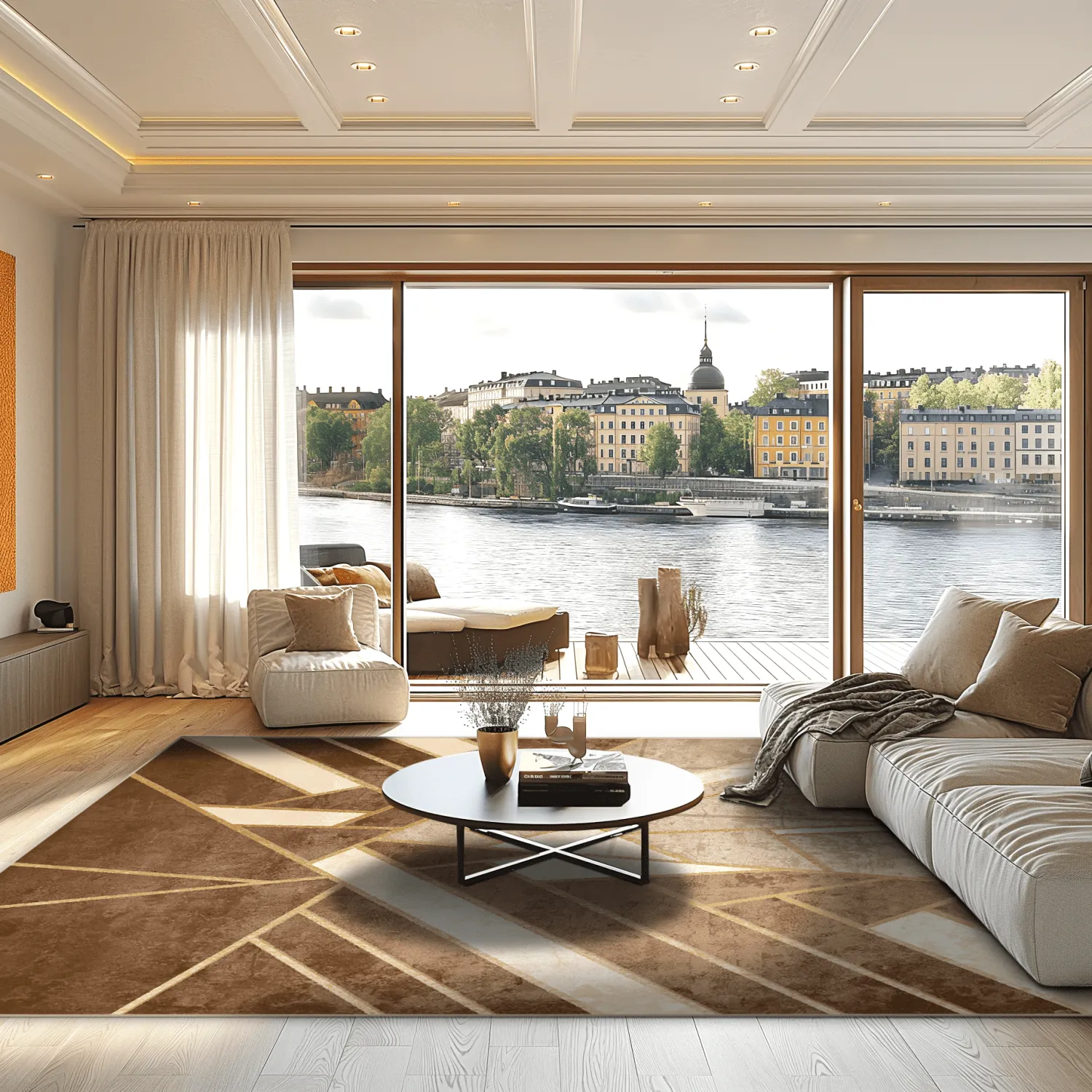 Wilton-matto - Amasra (beige)