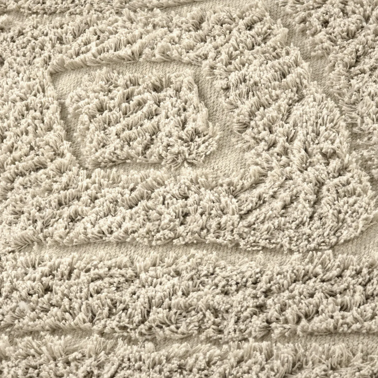 Pyöreä matot - Amberley Natural Cotton Shaggy (beige)