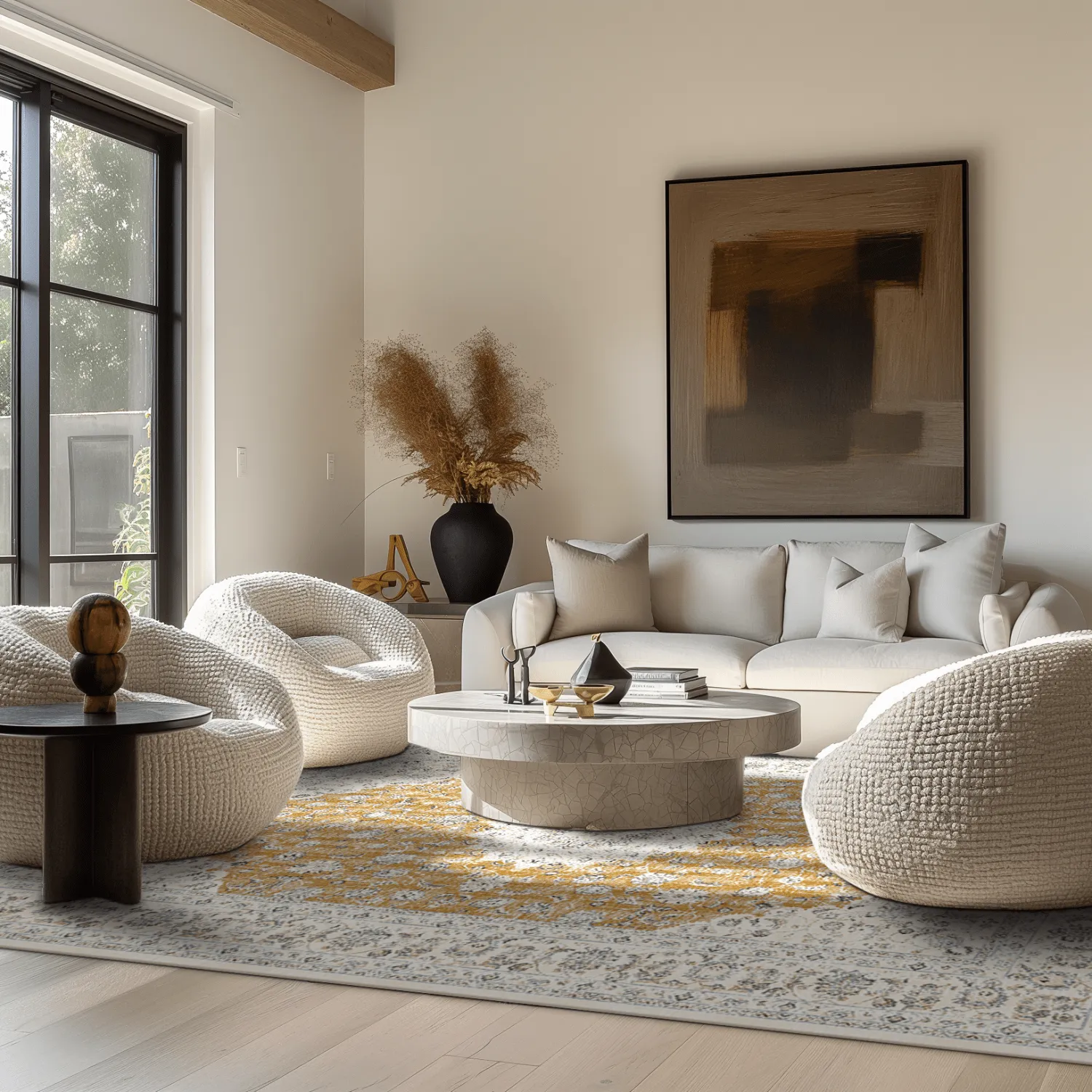 Wilton-matto - Arabella (ochre)