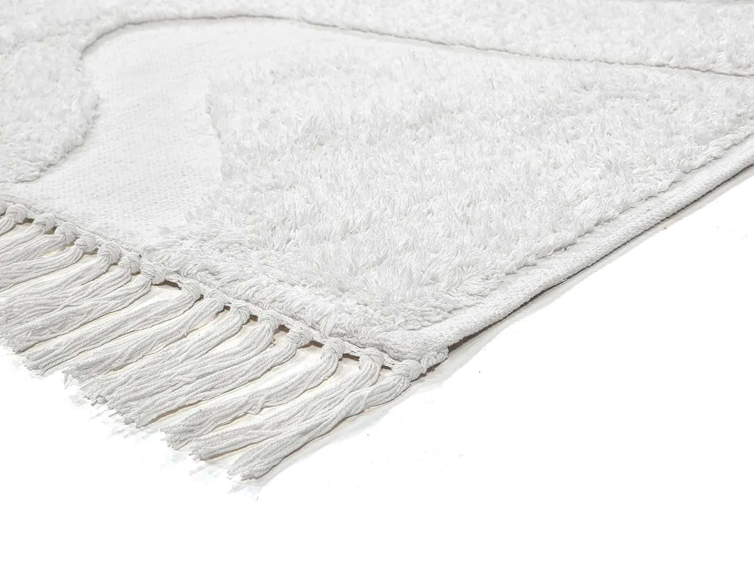 Ryijymatot - Bonnie Natural Cotton Shaggy (offwhite)