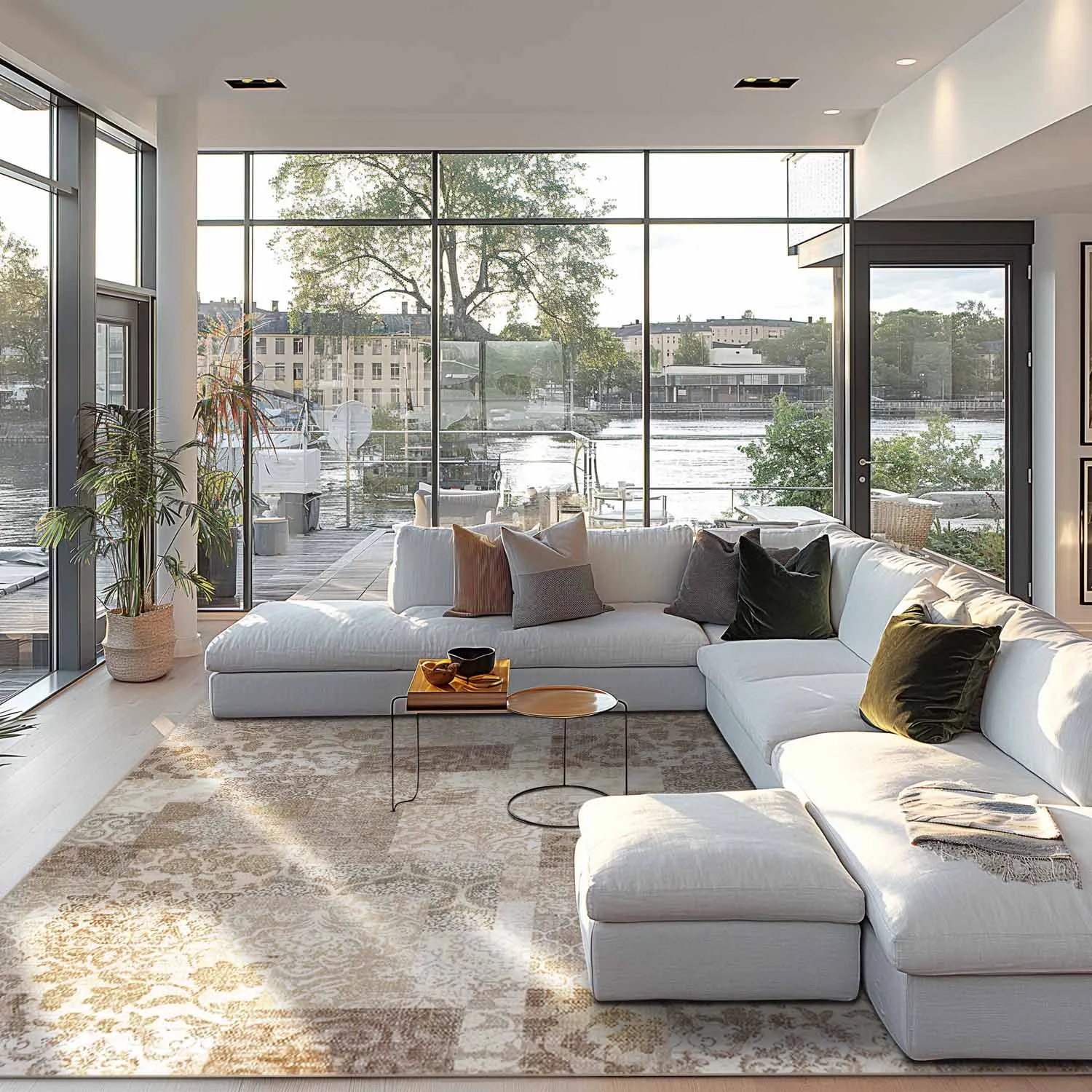 Wilton-matto - Carthage (beige)