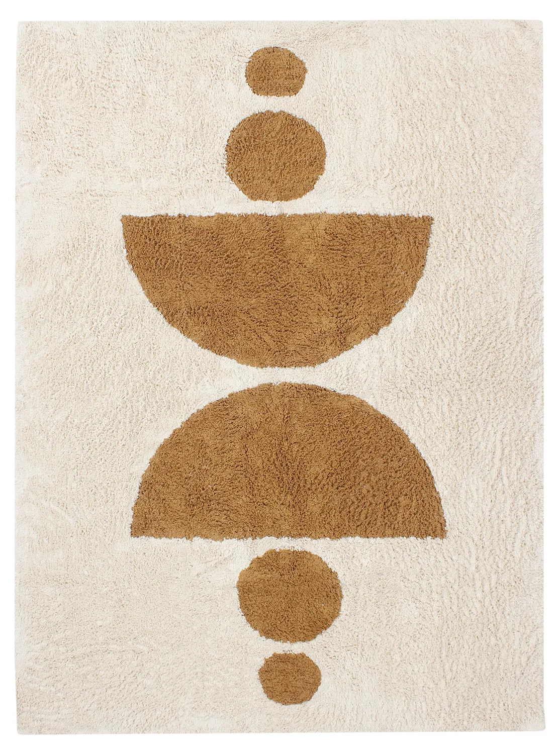 Ryijymatot - Cervia Natural Cotton Shaggy (beige)