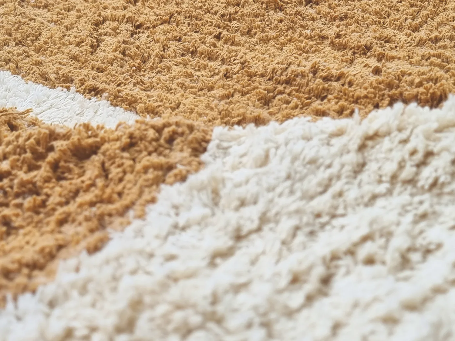 Ryijymatot - Cervia Natural Cotton Shaggy (beige)