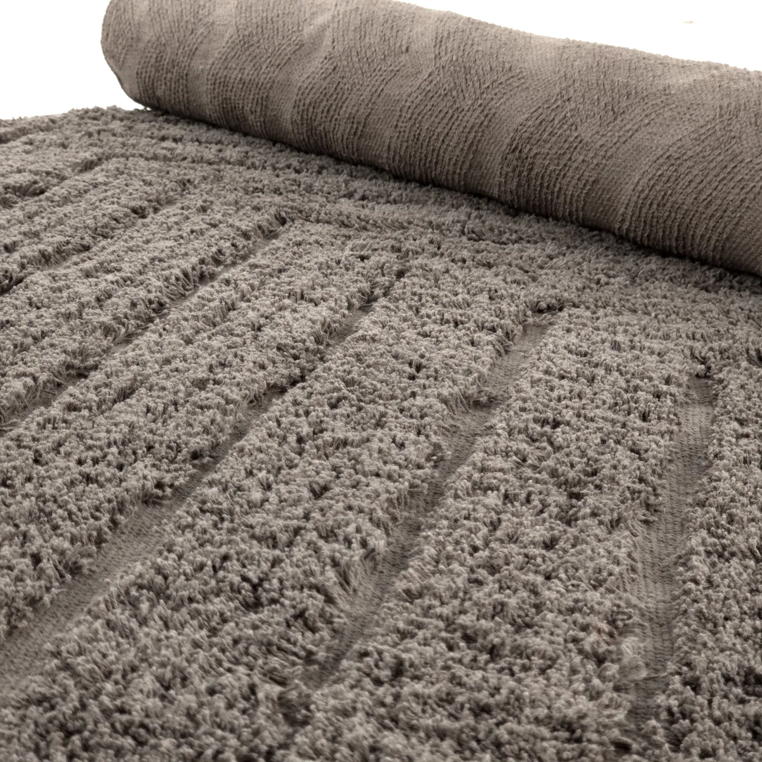 Ryijymatot - Conara Natural Cotton Shaggy (taupe)