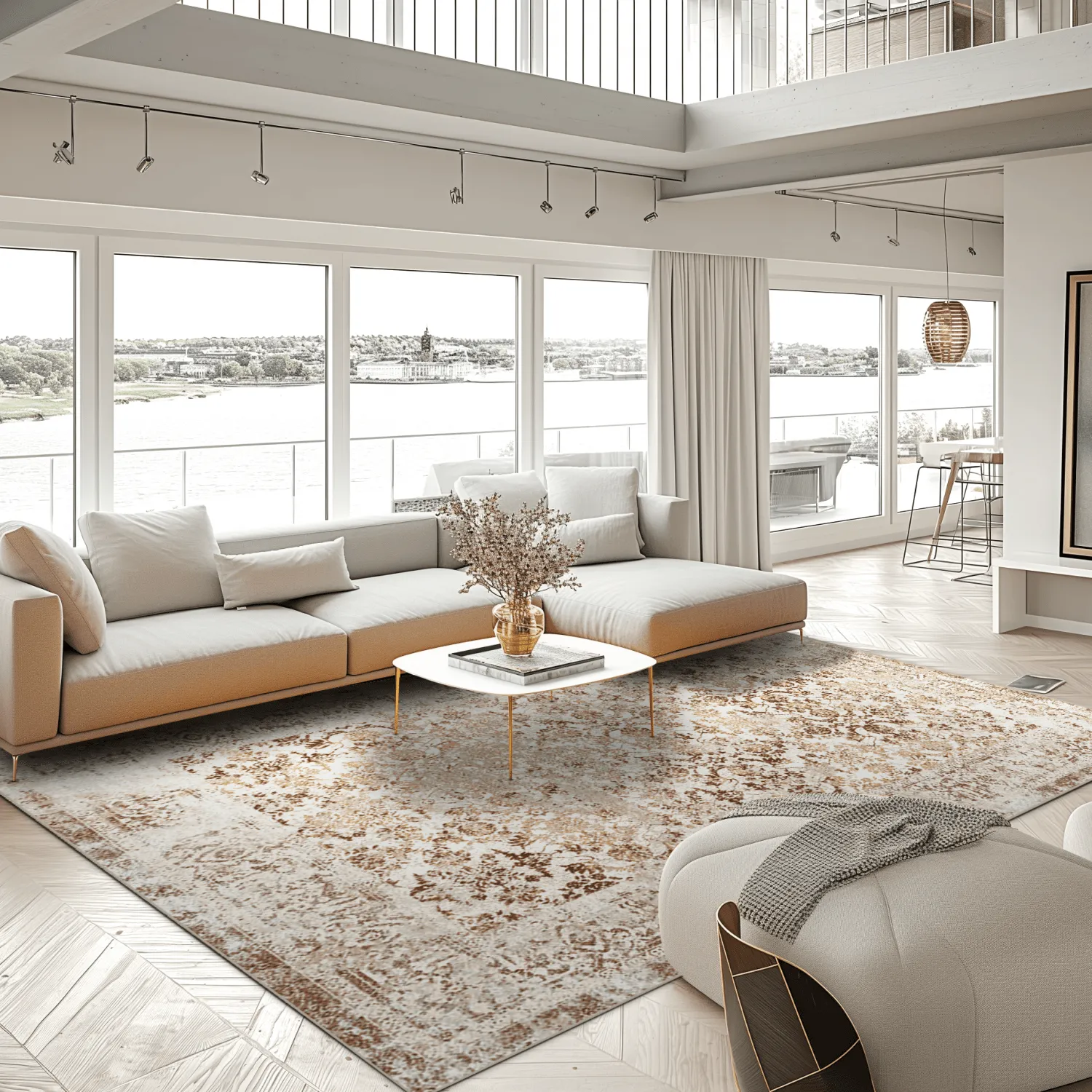 Wilton-matto - Denizli (beige)