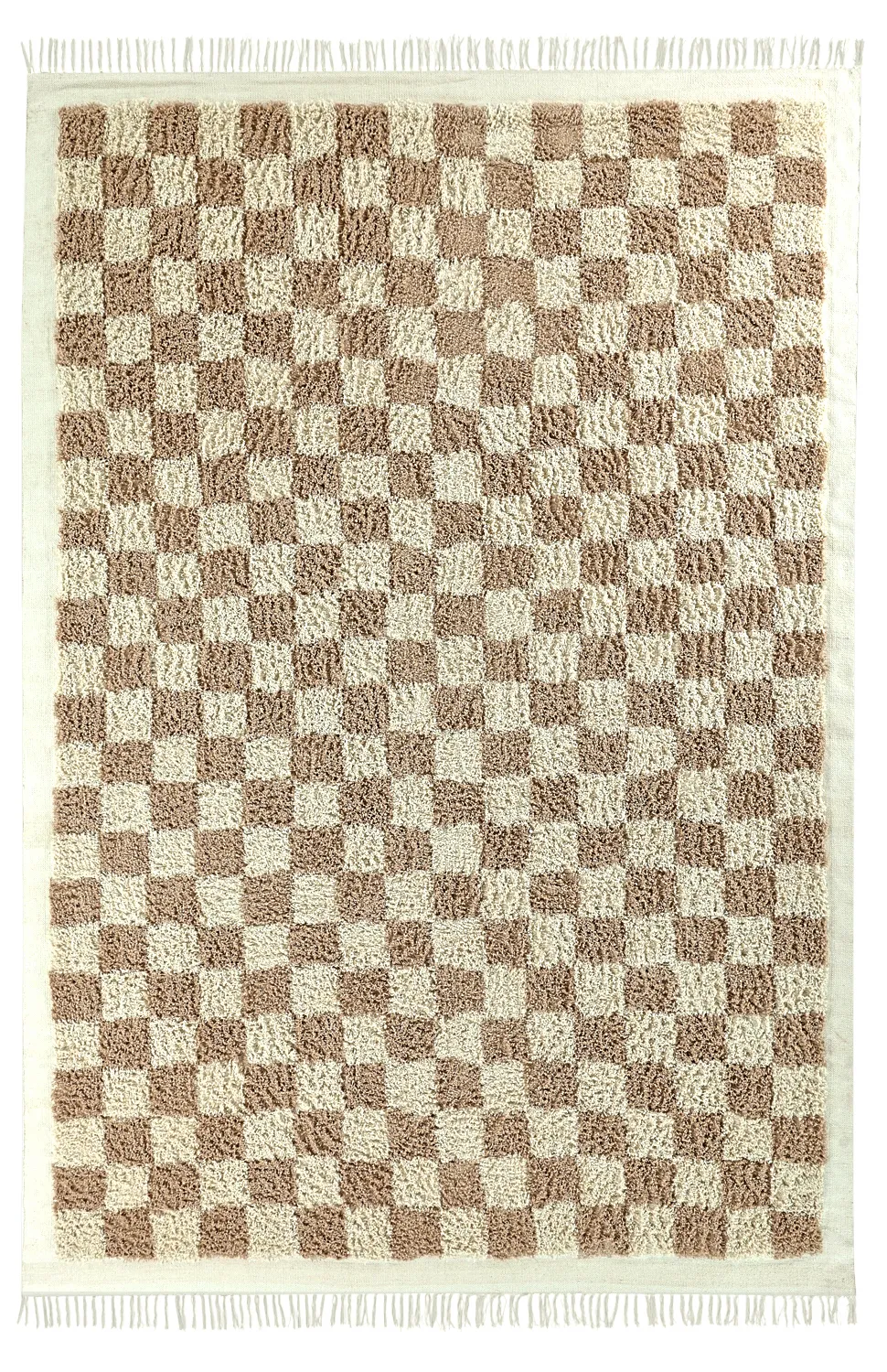Ryijymatot - Elsey Natural Cotton Shaggy (kerma/hiekka)