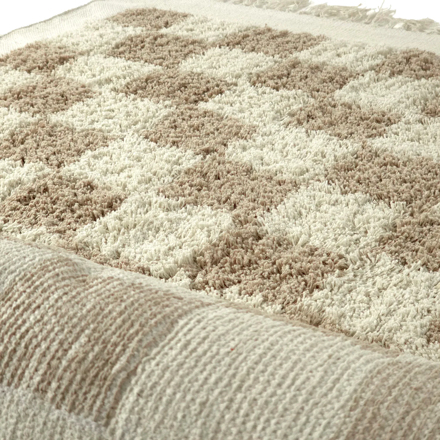 Ryijymatot - Elsey Natural Cotton Shaggy (kerma/hiekka)