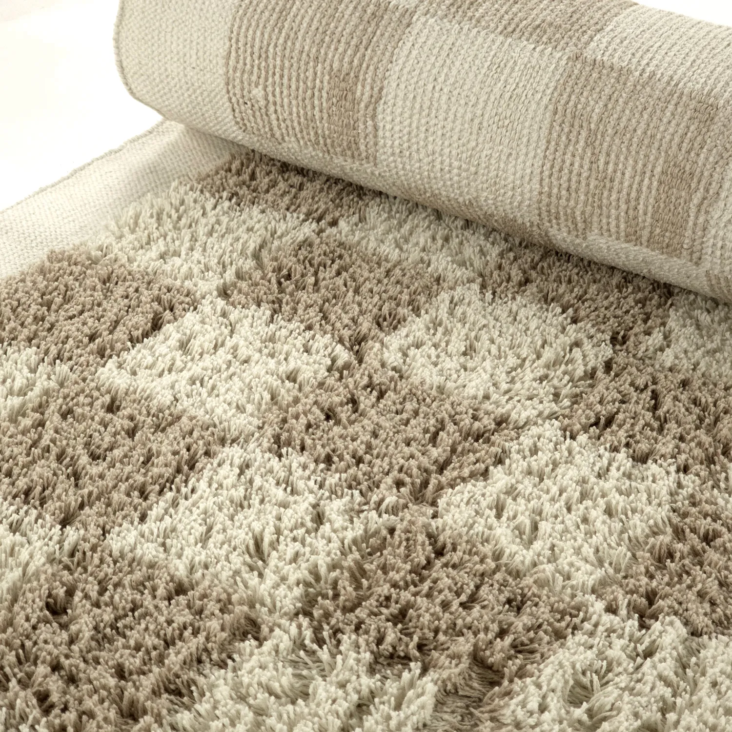 Ryijymatot - Elsey Natural Cotton Shaggy (kerma/hiekka)