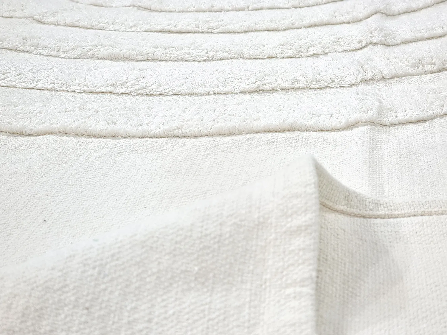 Ryijymatot - Everly Natural Cotton Shaggy (offwhite)