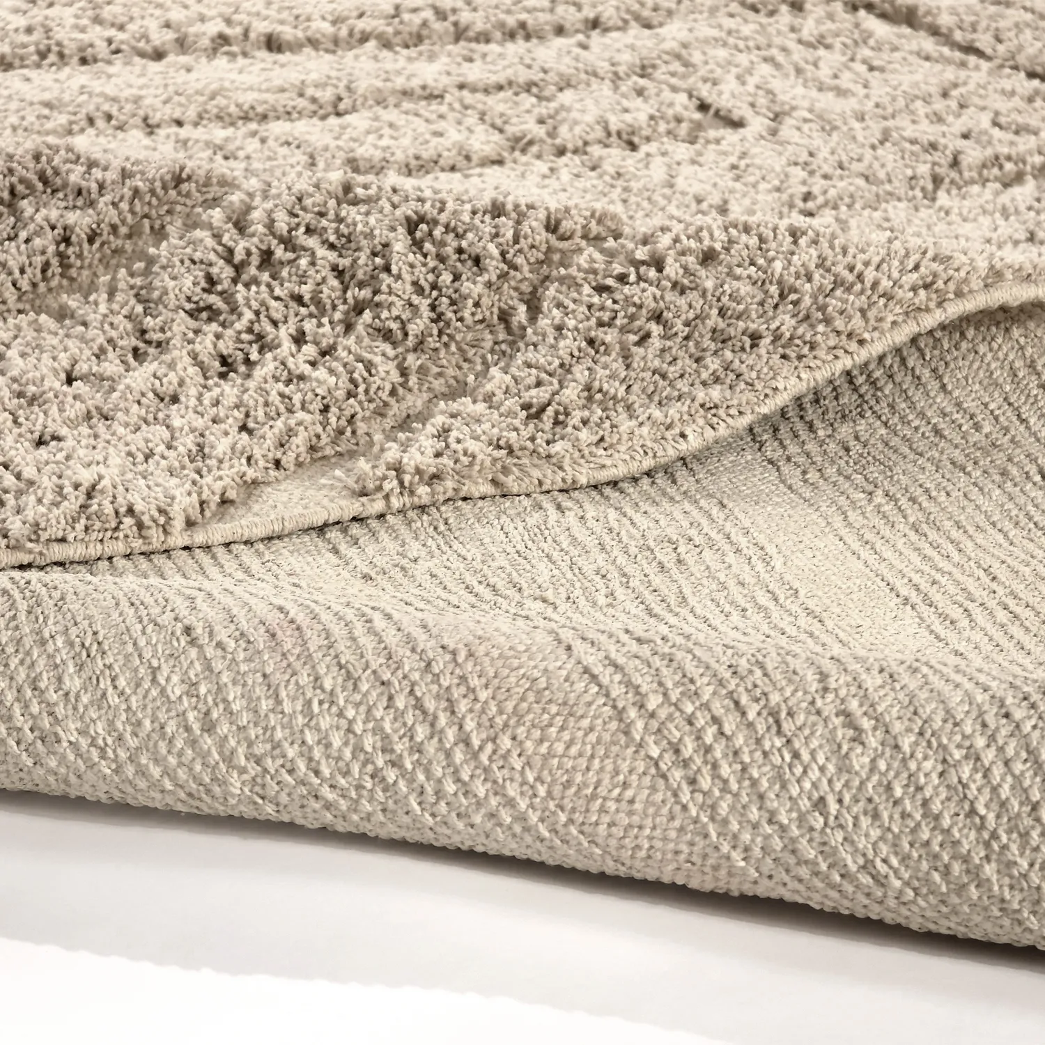 Ryijymatot - Farley Natural Cotton Shaggy (beige)