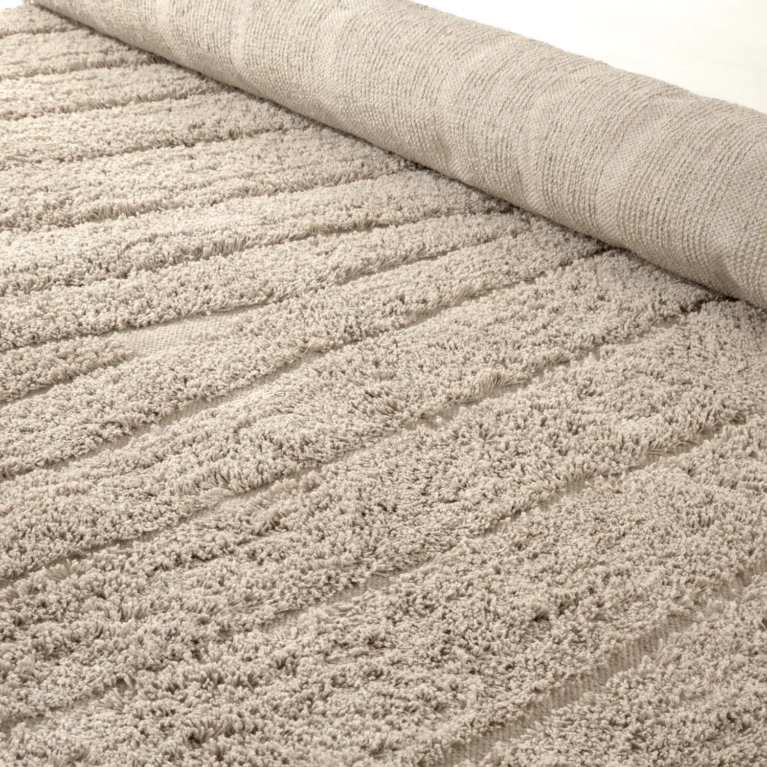 Ryijymatot - Farley Natural Cotton Shaggy (beige)