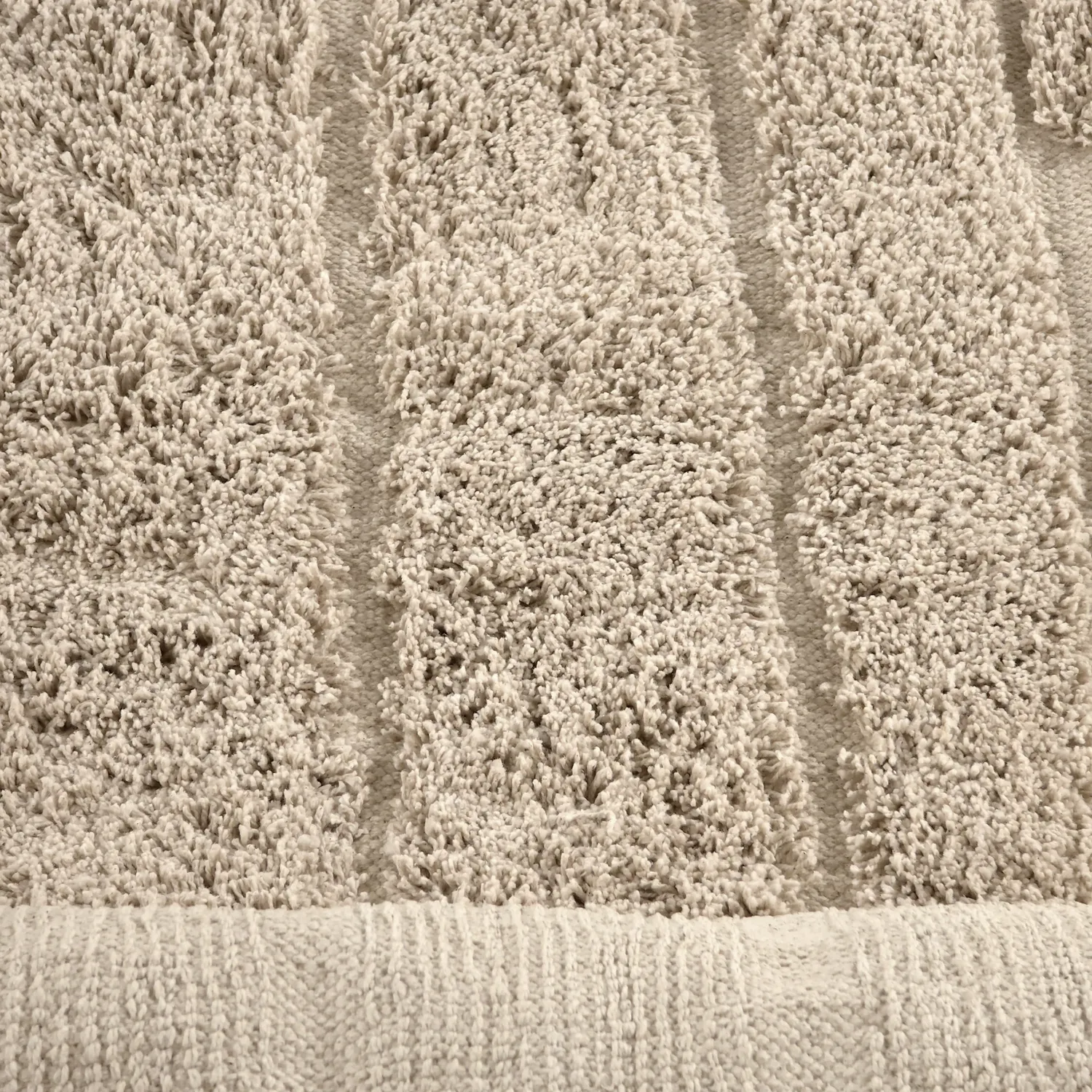 Ryijymatot - Farley Natural Cotton Shaggy (beige)