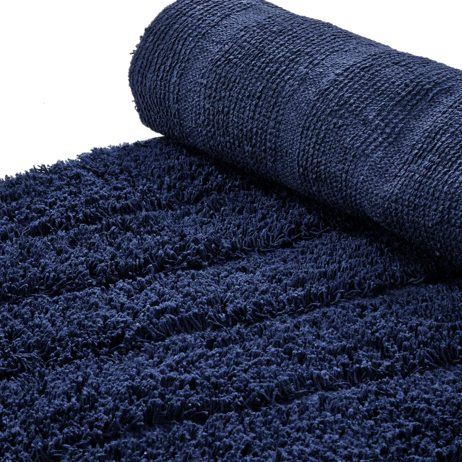 Ryijymatot - Farley Natural Cotton Shaggy (sininen)