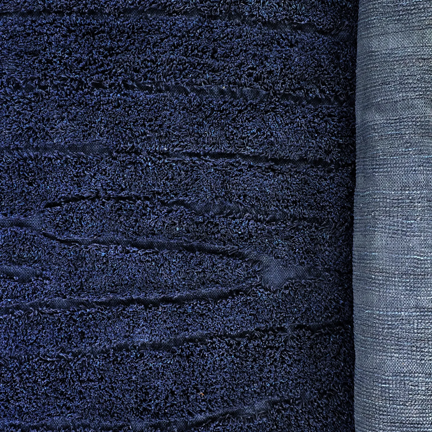 Ryijymatot - Farley Natural Cotton Shaggy (sininen)