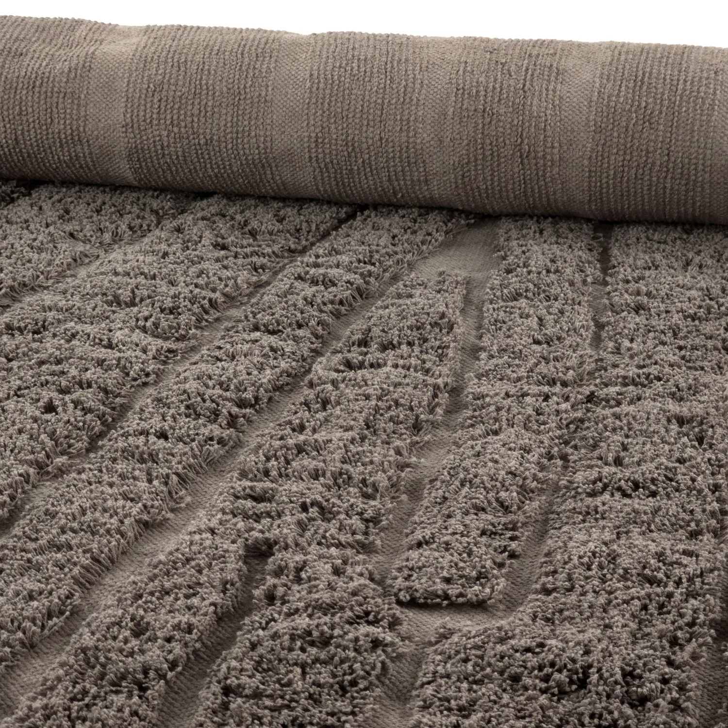 Ryijymatot - Farley Natural Cotton Shaggy (taupe)