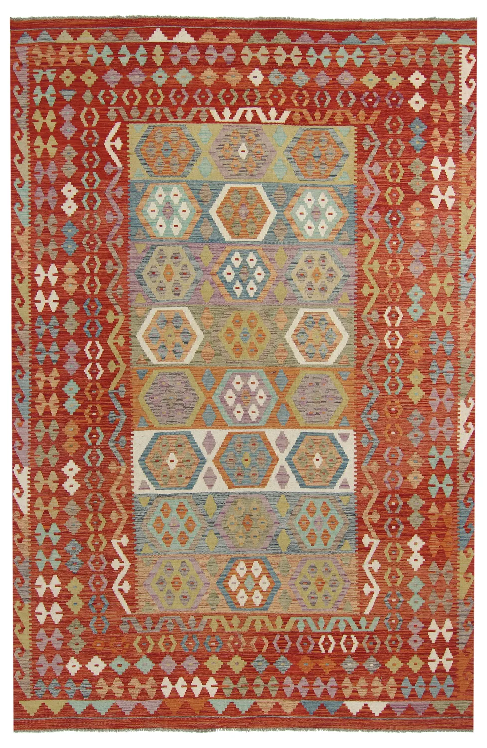 Itämainen kelim-matto 303 x 199 cm