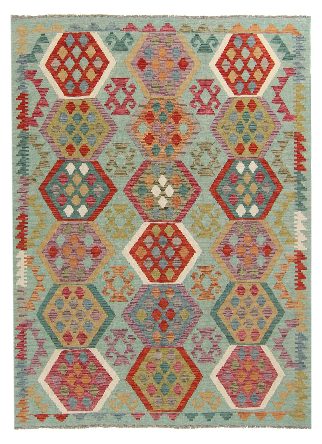 Itämainen kelim-matto 199 x 146 cm