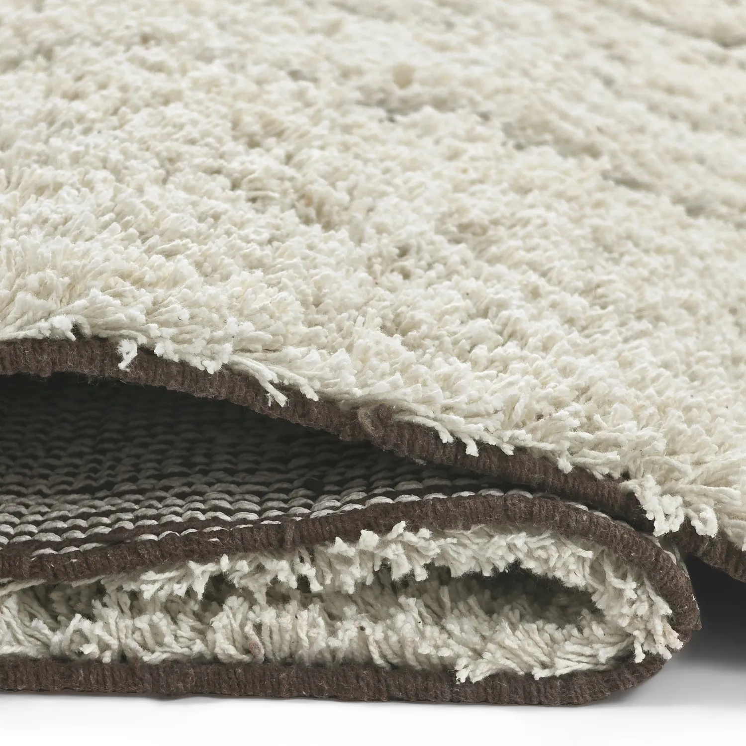 Ryijymatot - Kindon Natural Cotton Shaggy (luonnonvalkoinen/ruskea)
