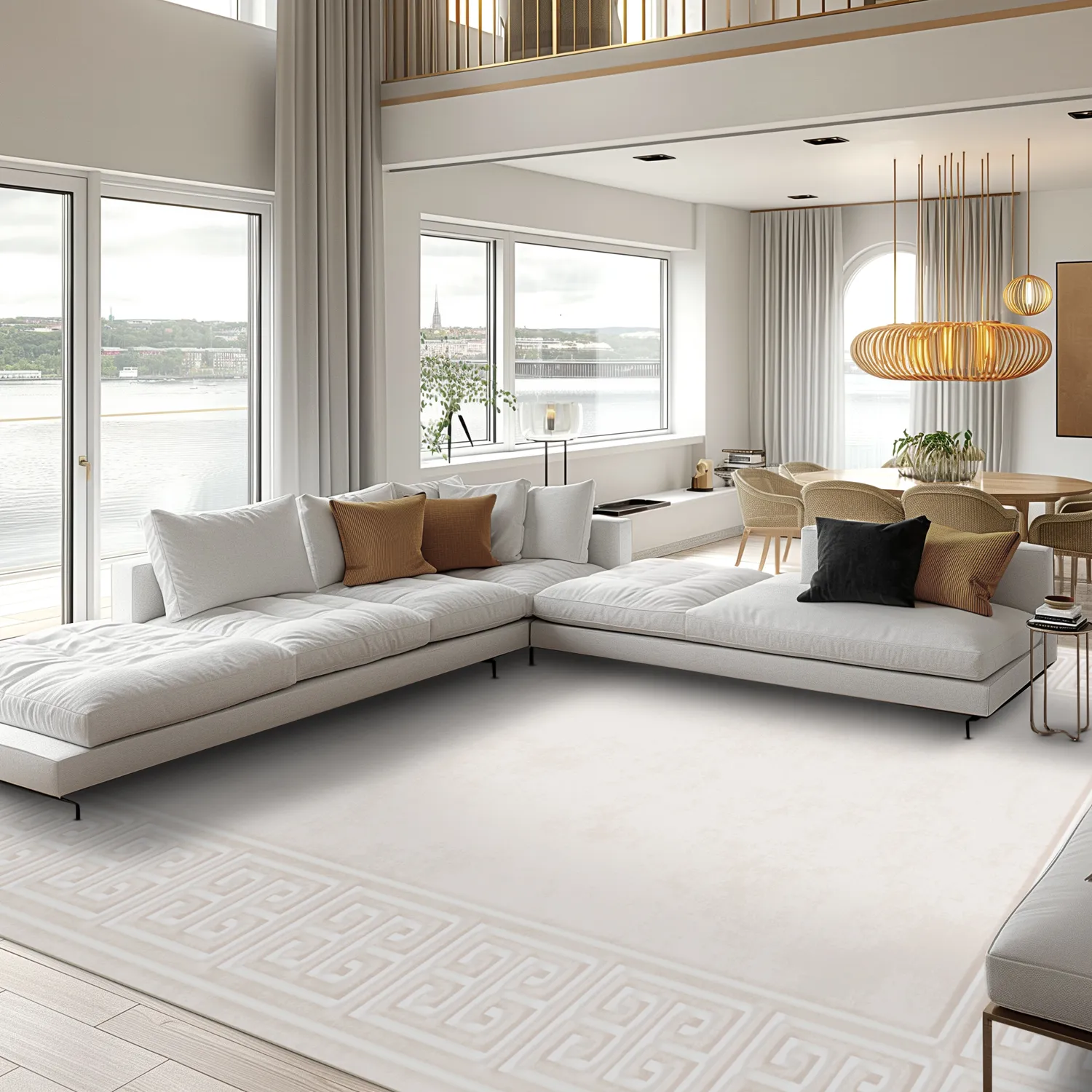 Wilton-matto - Kuba (beige)
