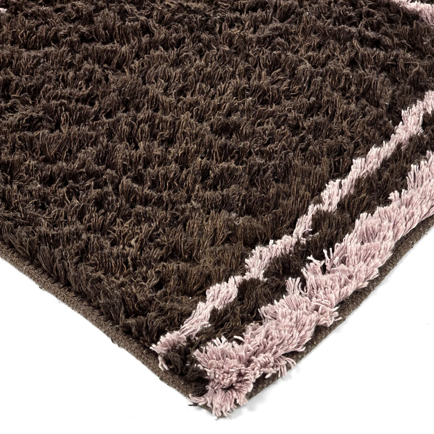 Ryijymatot - Lana Natural Cotton Shaggy (ruskea)