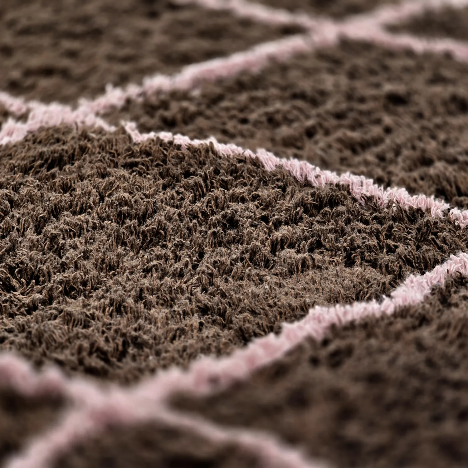 Ryijymatot - Lana Natural Cotton Shaggy (ruskea)