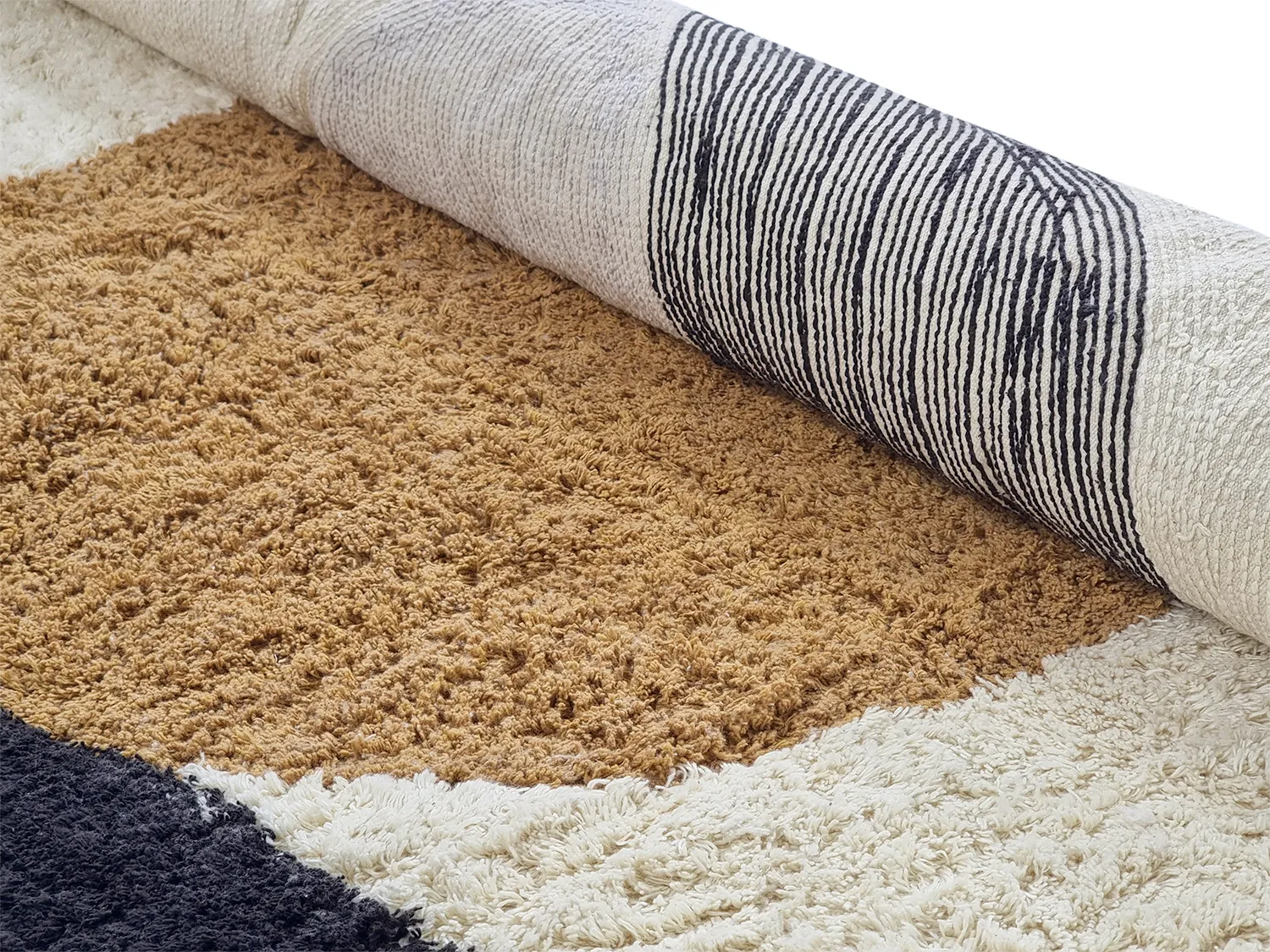 Ryijymatot - Mantona Natural Cotton Shaggy (multi)