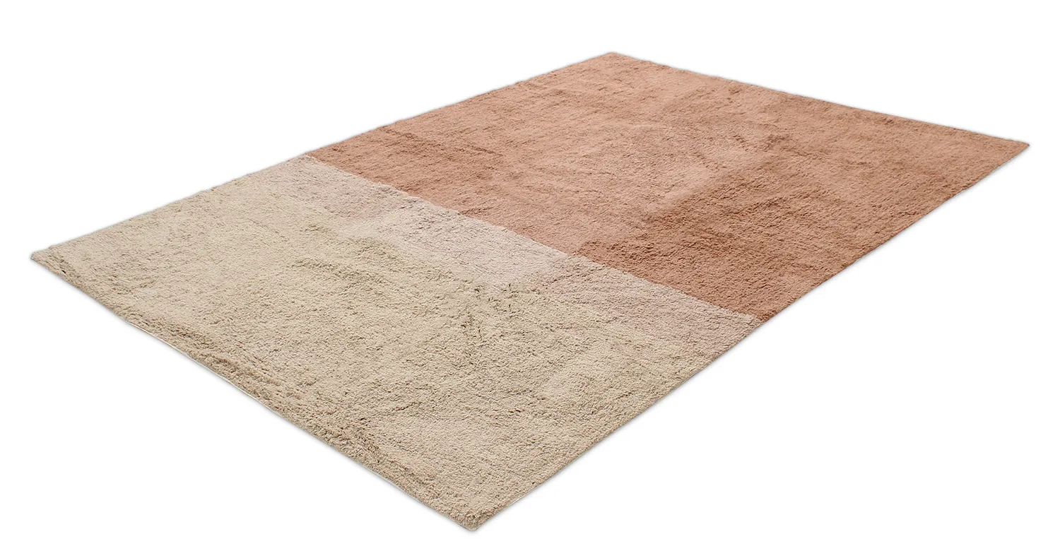 Ryijymatot - Mareto Natural Cotton Shaggy (ruskea)