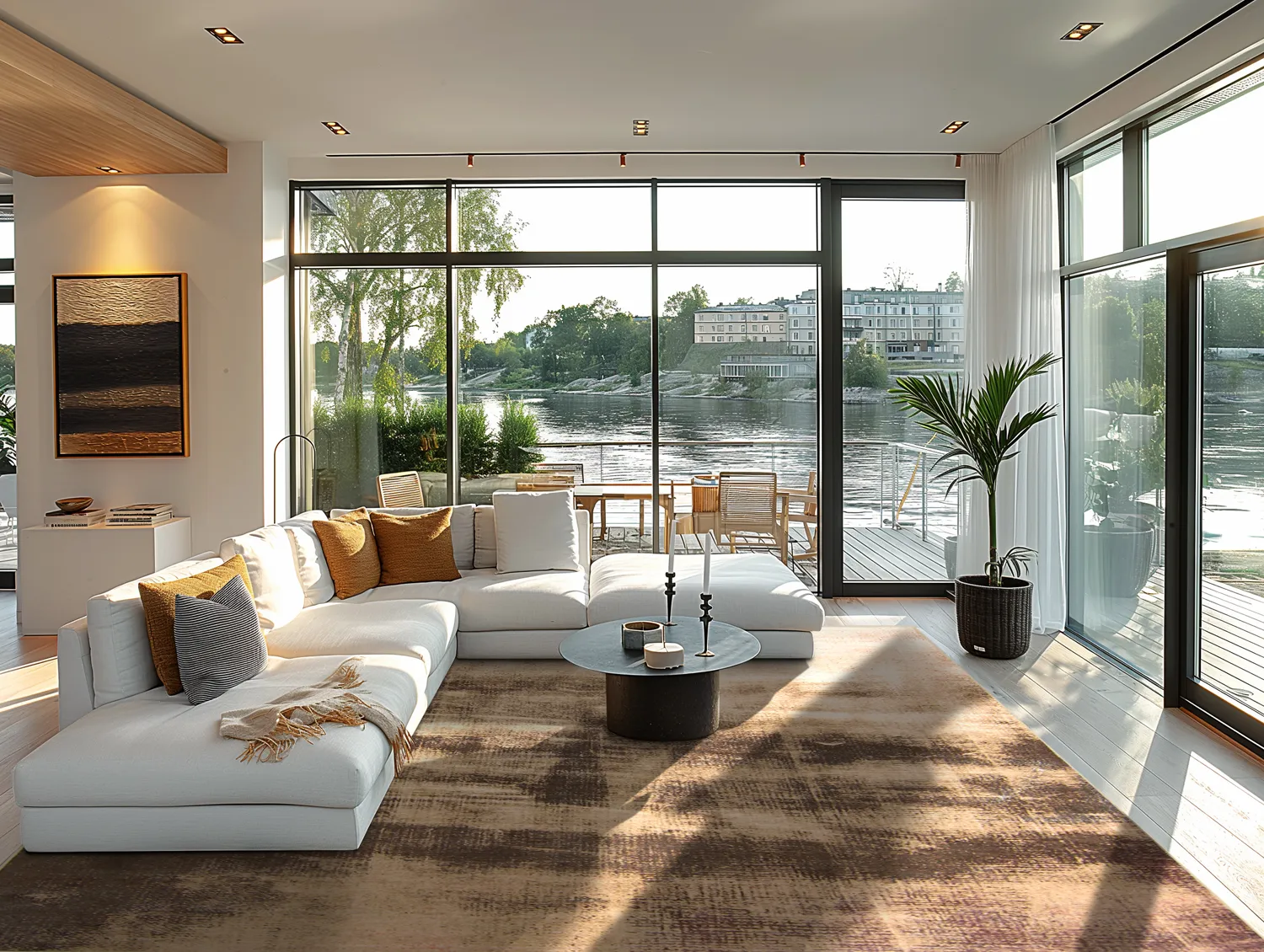 Wilton-matto - Olmedo (ruskea/beige)