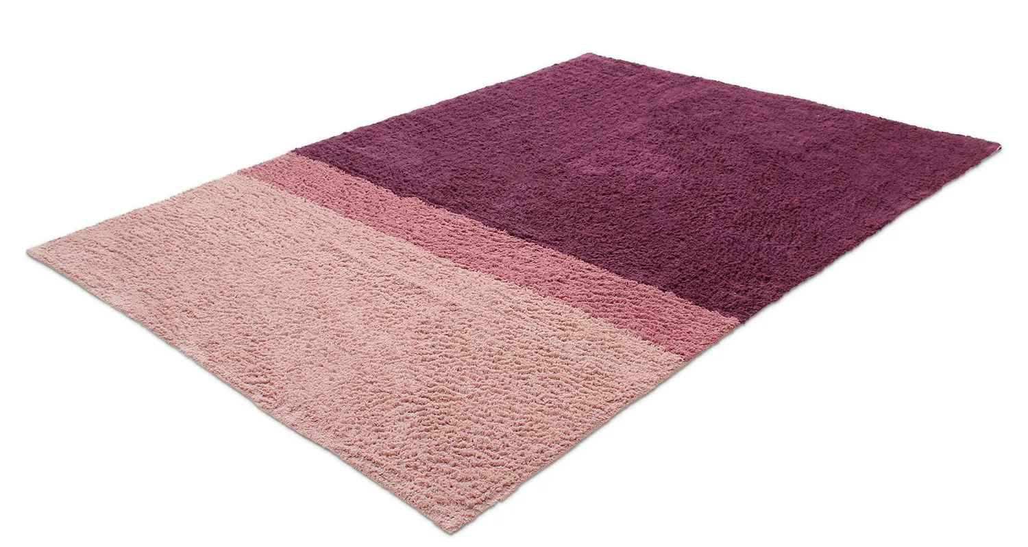 Ryijymatot - Pione Natural Cotton Shaggy (vaaleanpunainen)