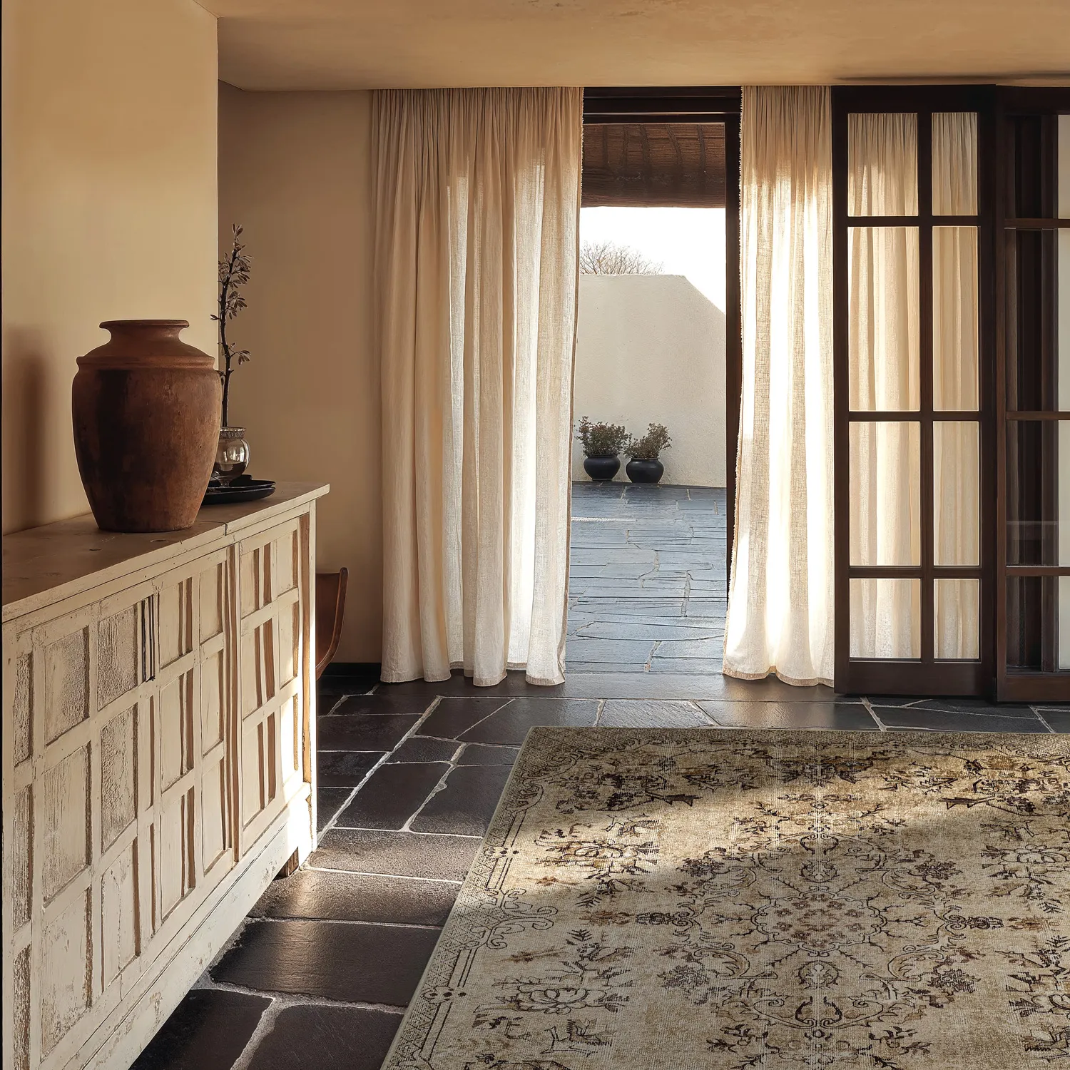 Wilton-matto - Rosalie (beige)