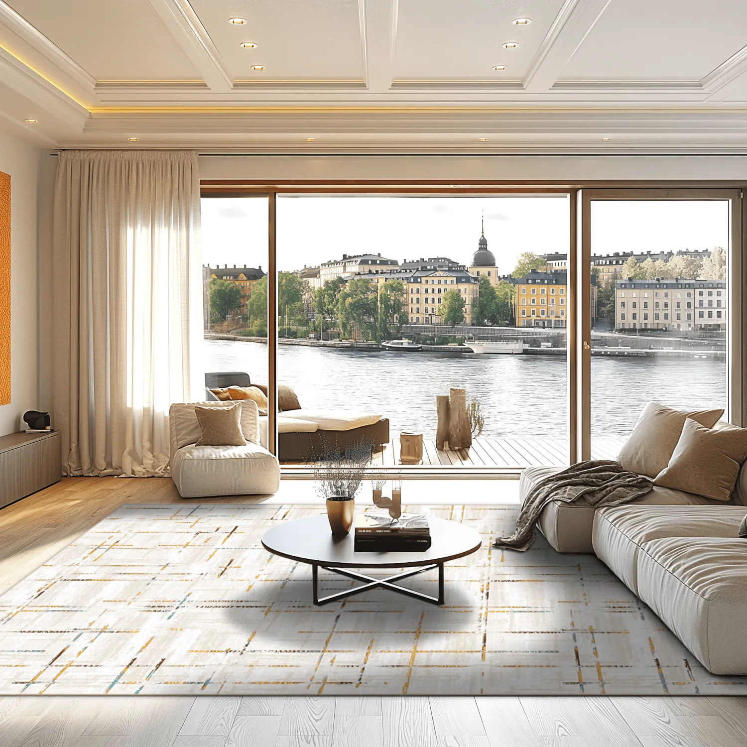 Wilton-matto - Selcuk (beige)