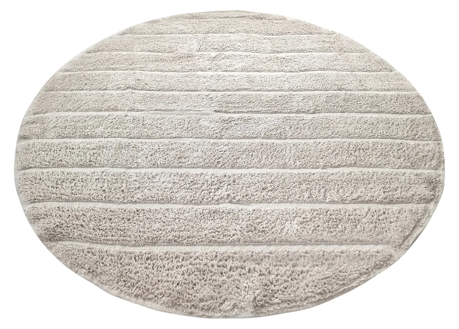 Pyöreä matot - Willow Natural Cotton Shaggy (greige)