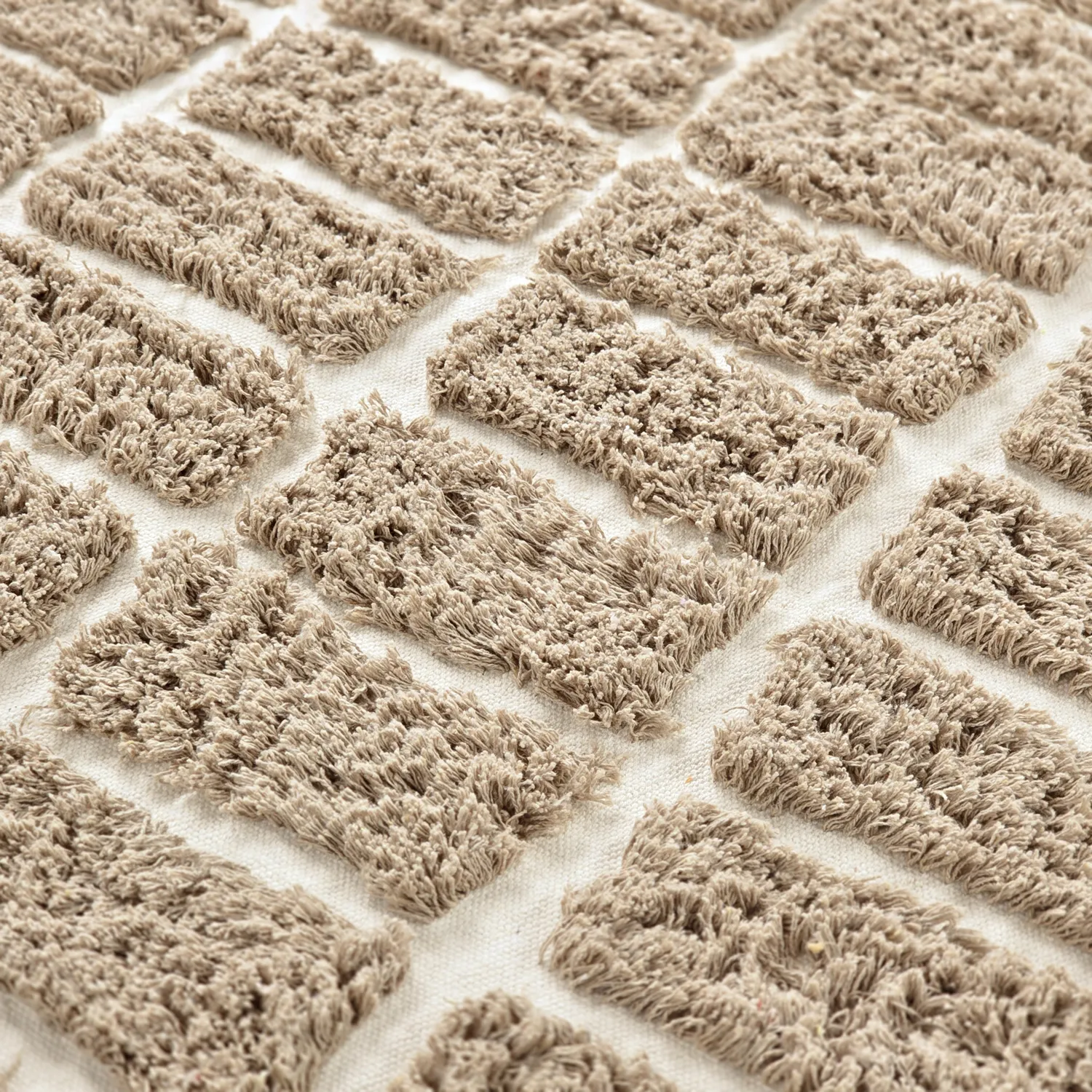 Ryijymatot - Zola Natural Cotton Shaggy (beige)