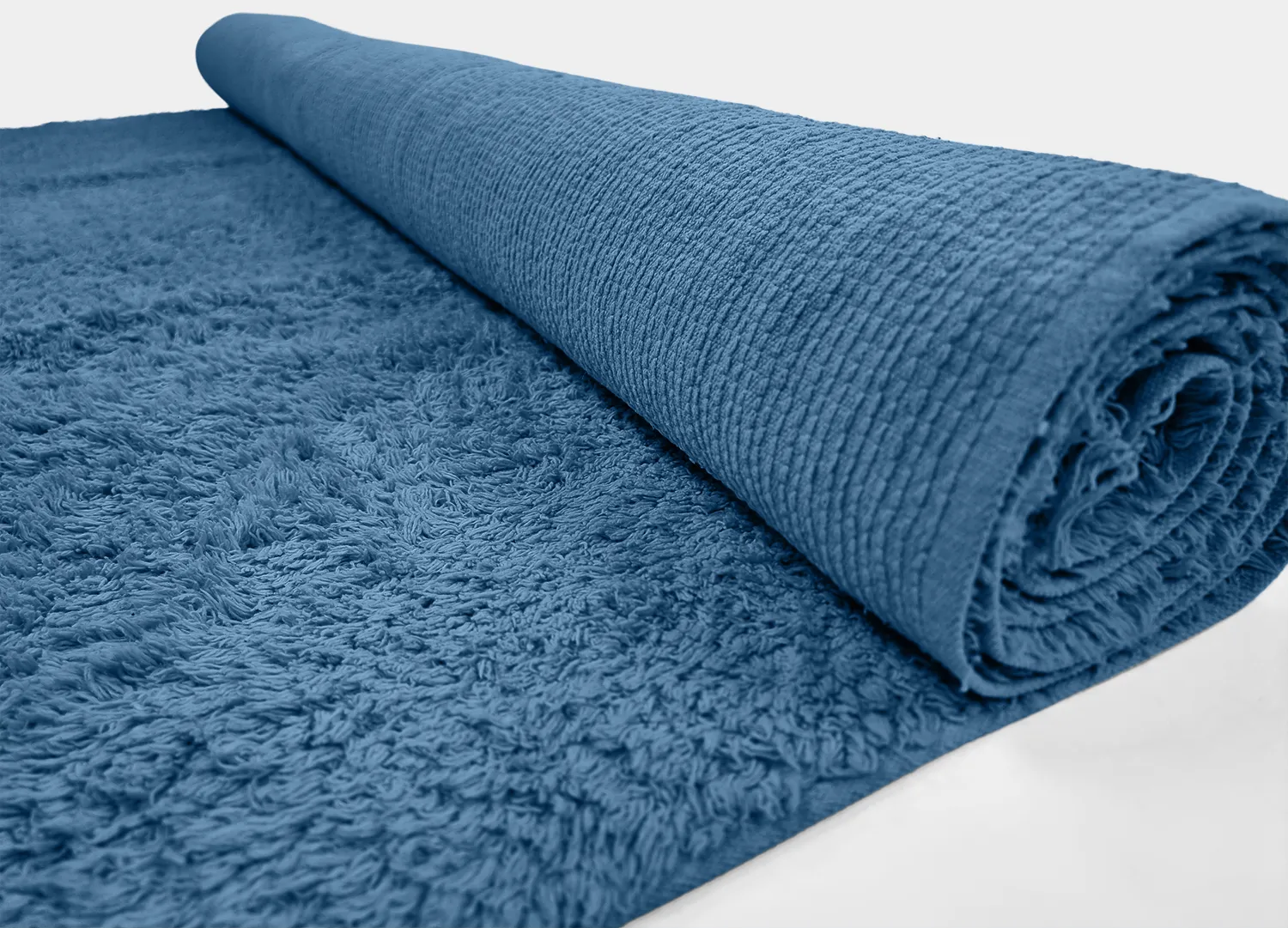Ryijymatot - Alba Natural Cotton Shaggy (sininen)