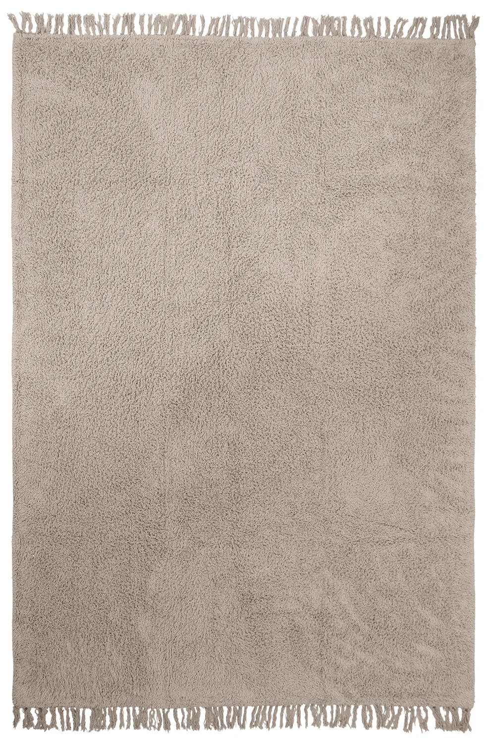 Ryijymatot - Alba Natural Cotton Shaggy (taupe)