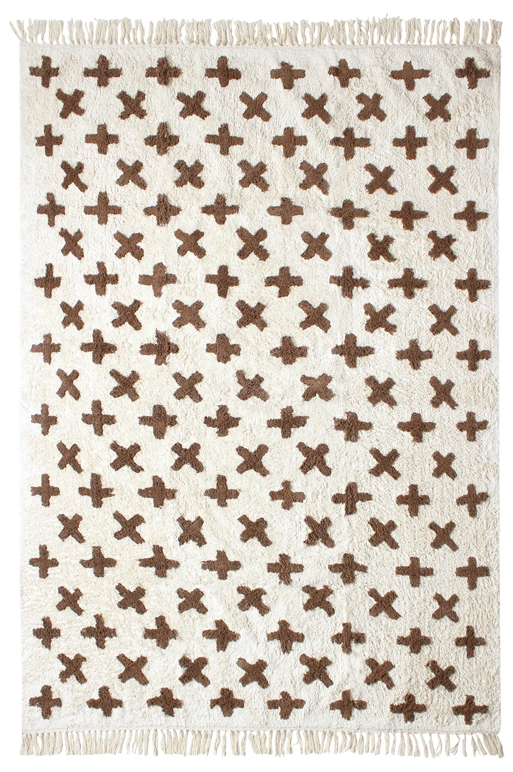 Ryijymatot - Chesley Natural Cotton Shaggy (beige)