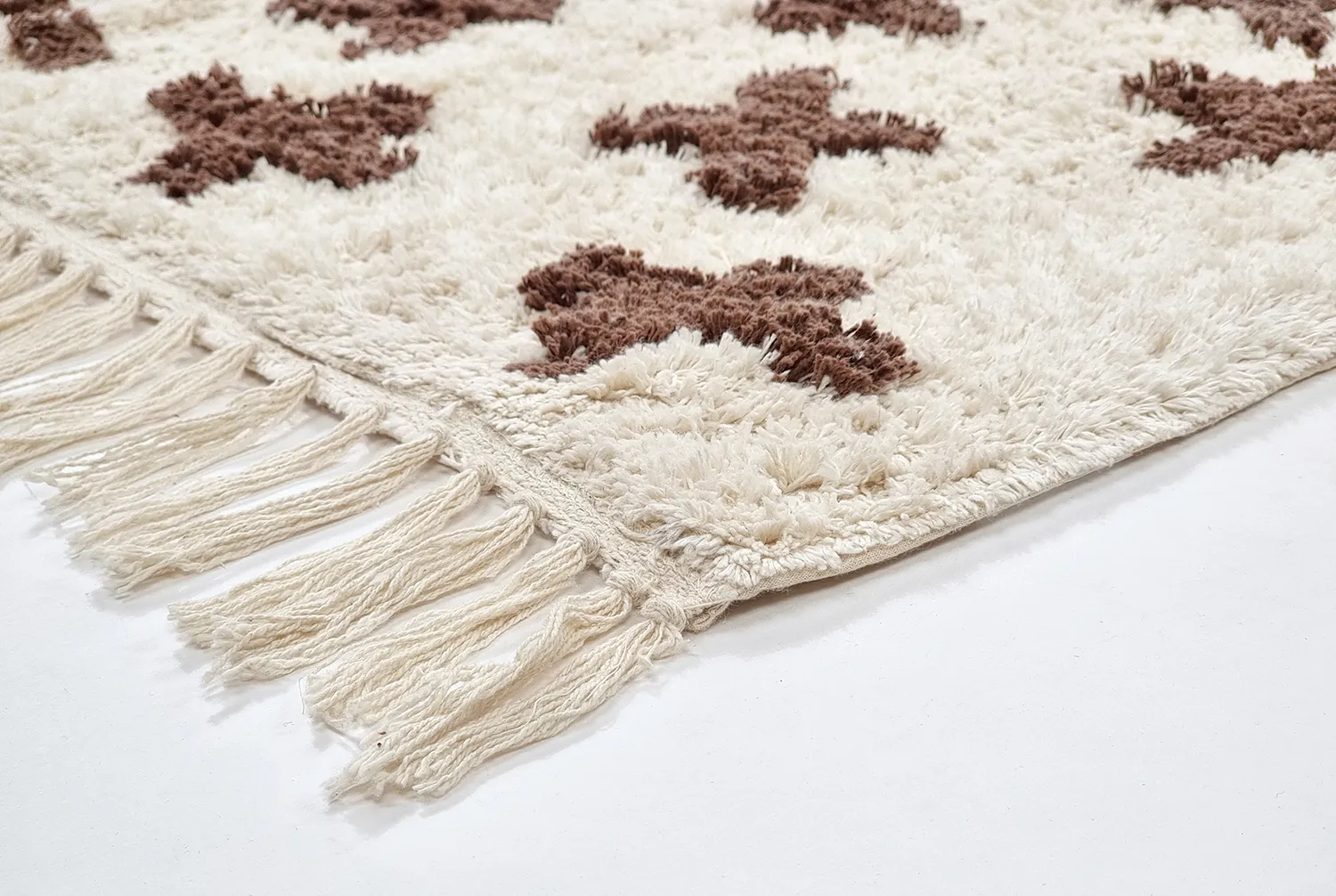 Ryijymatot - Chesley Natural Cotton Shaggy (beige)