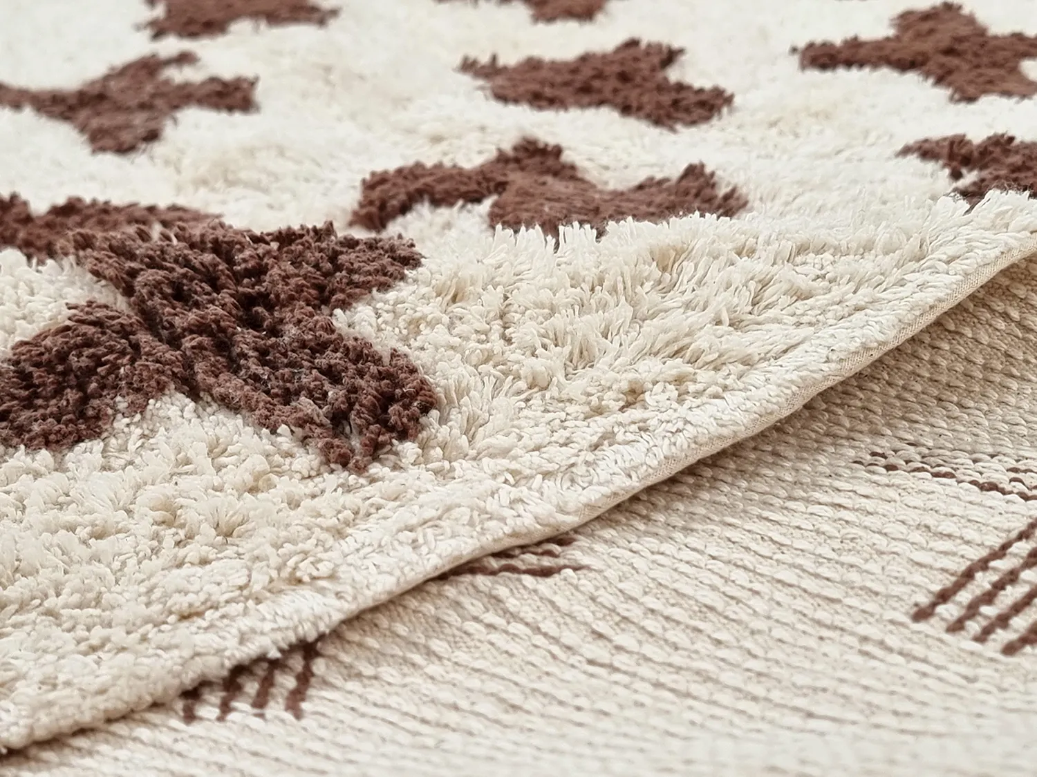 Ryijymatot - Chesley Natural Cotton Shaggy (beige)