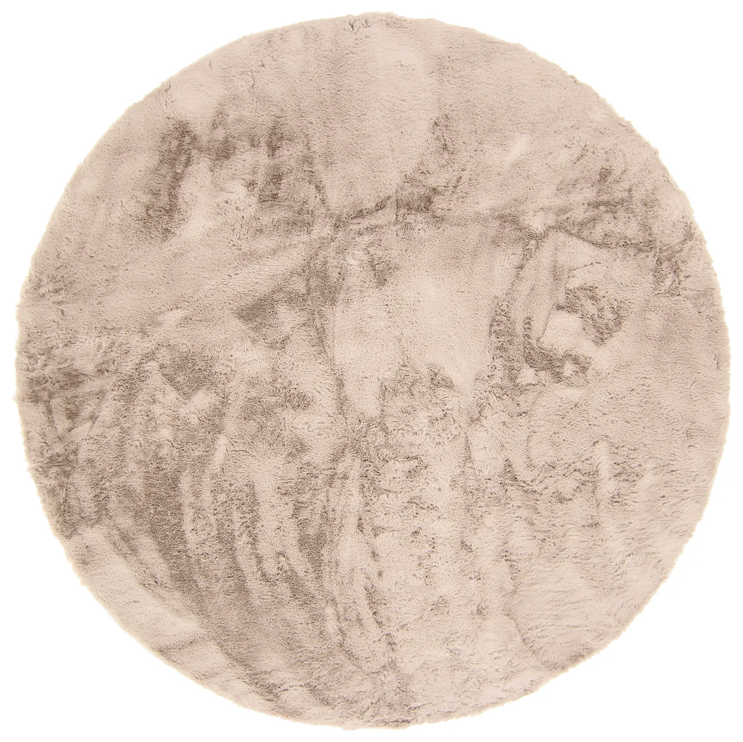 Pyöreä matot - Cloud Super Soft (taupe)