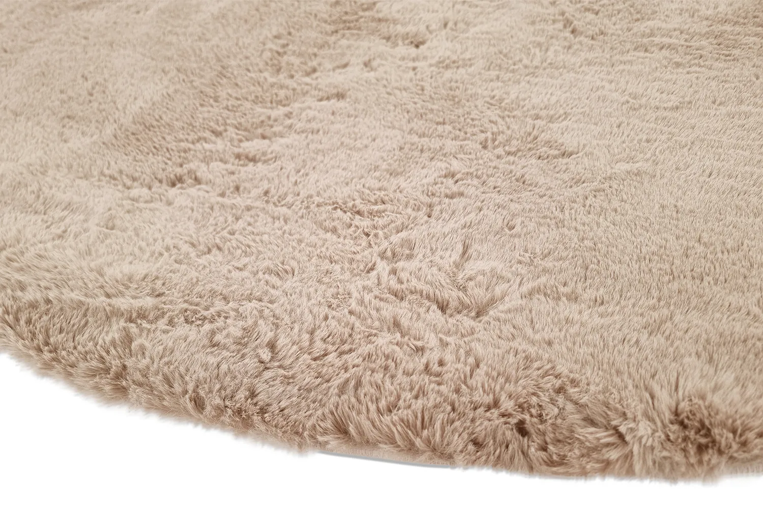 Pyöreä matot - Cloud Super Soft (taupe)