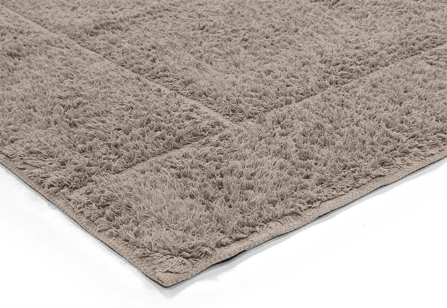Ryijymatot - Cremona Natural Cotton Shaggy (taupe)