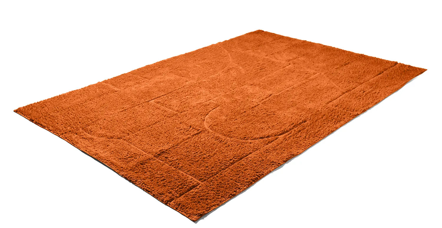 Ryijymatot - Cremona Natural Cotton Shaggy (oranssi)