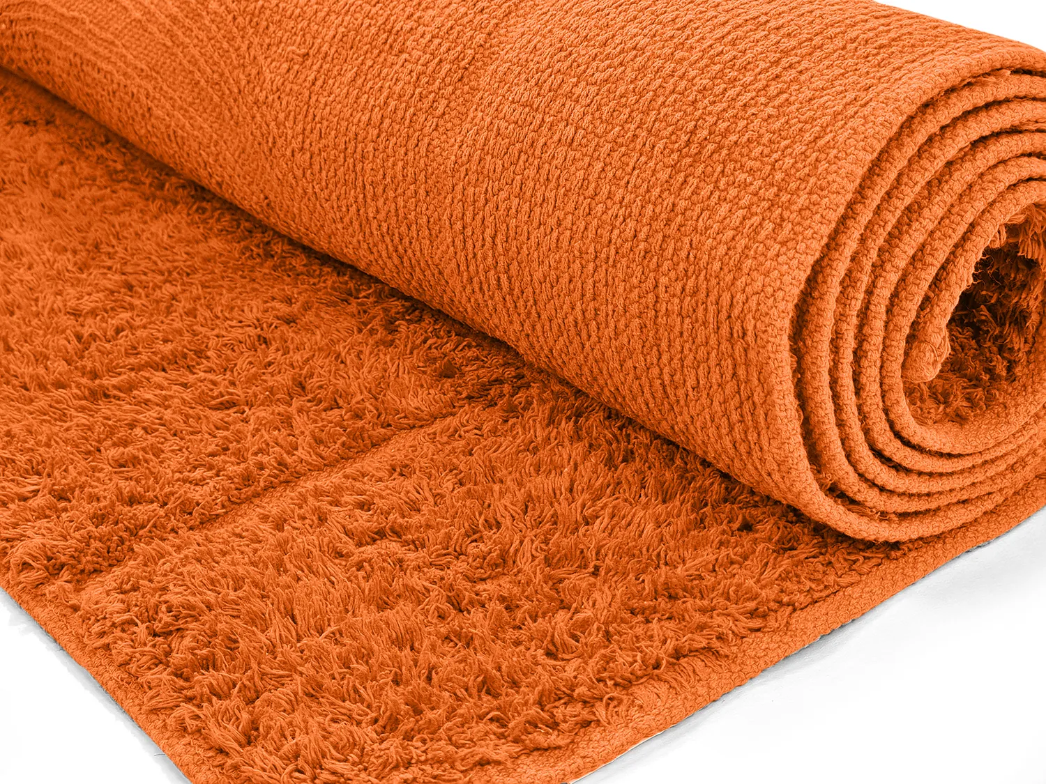 Ryijymatot - Cremona Natural Cotton Shaggy (oranssi)