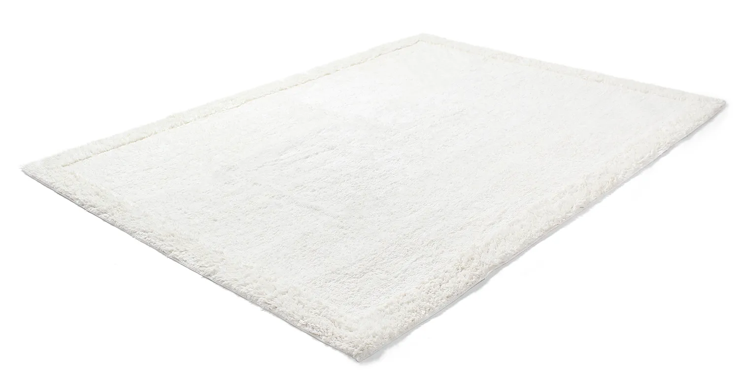 Ryijymatot - Ebba Natural Cotton Shaggy (offwhite)