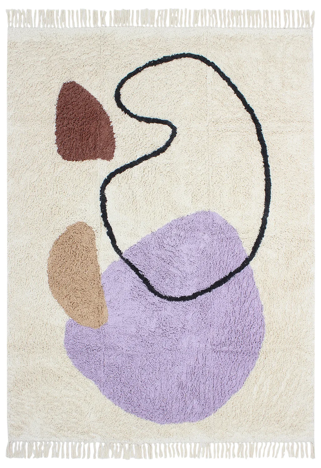 Ryijymatot - Londa Natural Cotton Shaggy (multi)