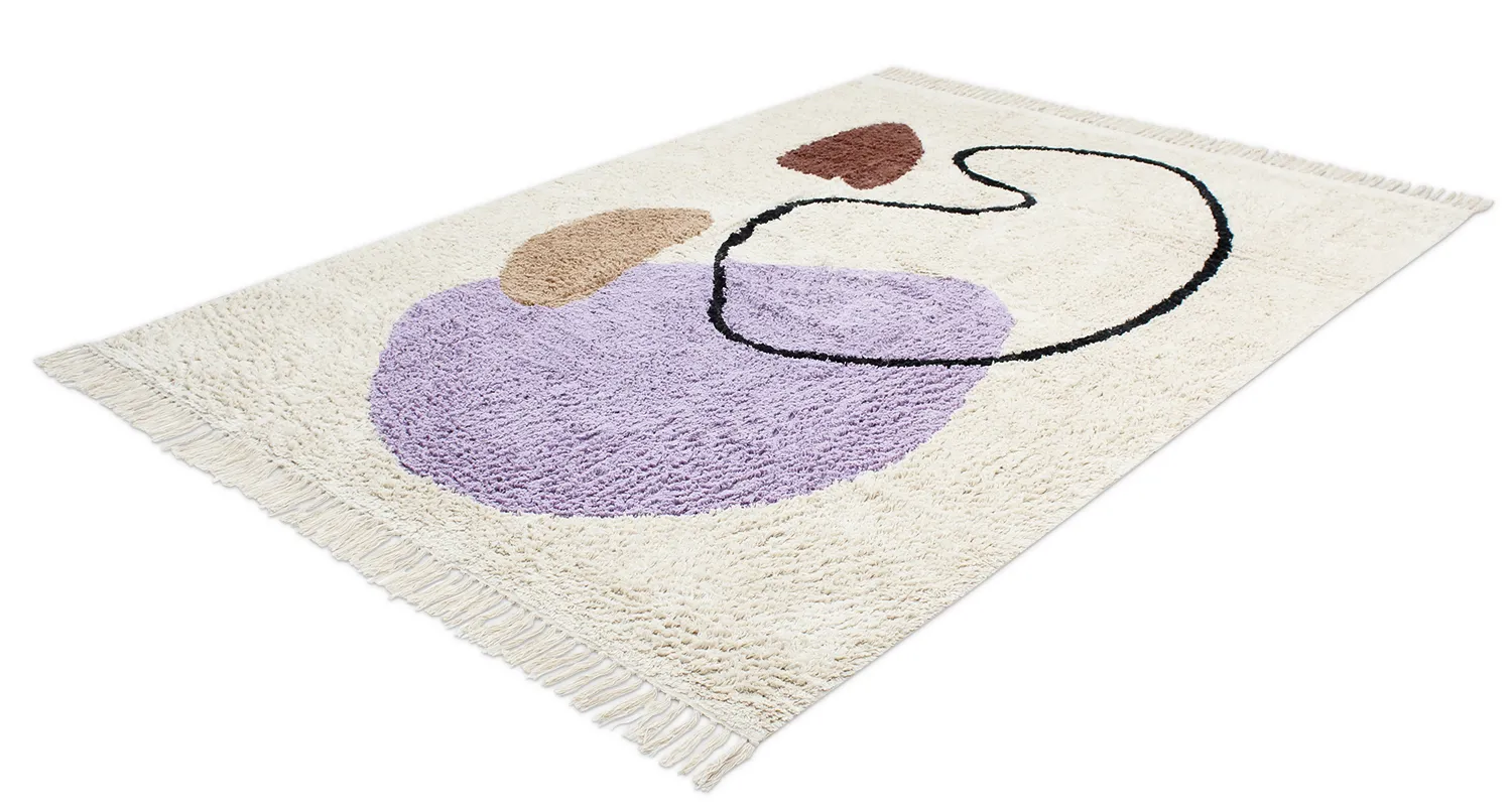 Ryijymatot - Londa Natural Cotton Shaggy (multi)