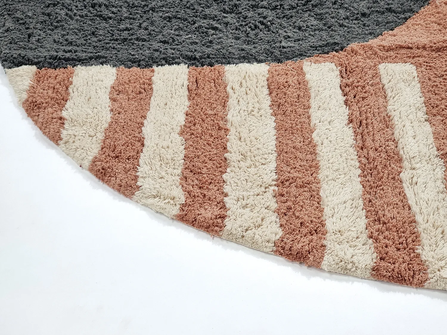 Soikea matto - Osmery Natural Cotton Shaggy (multi)